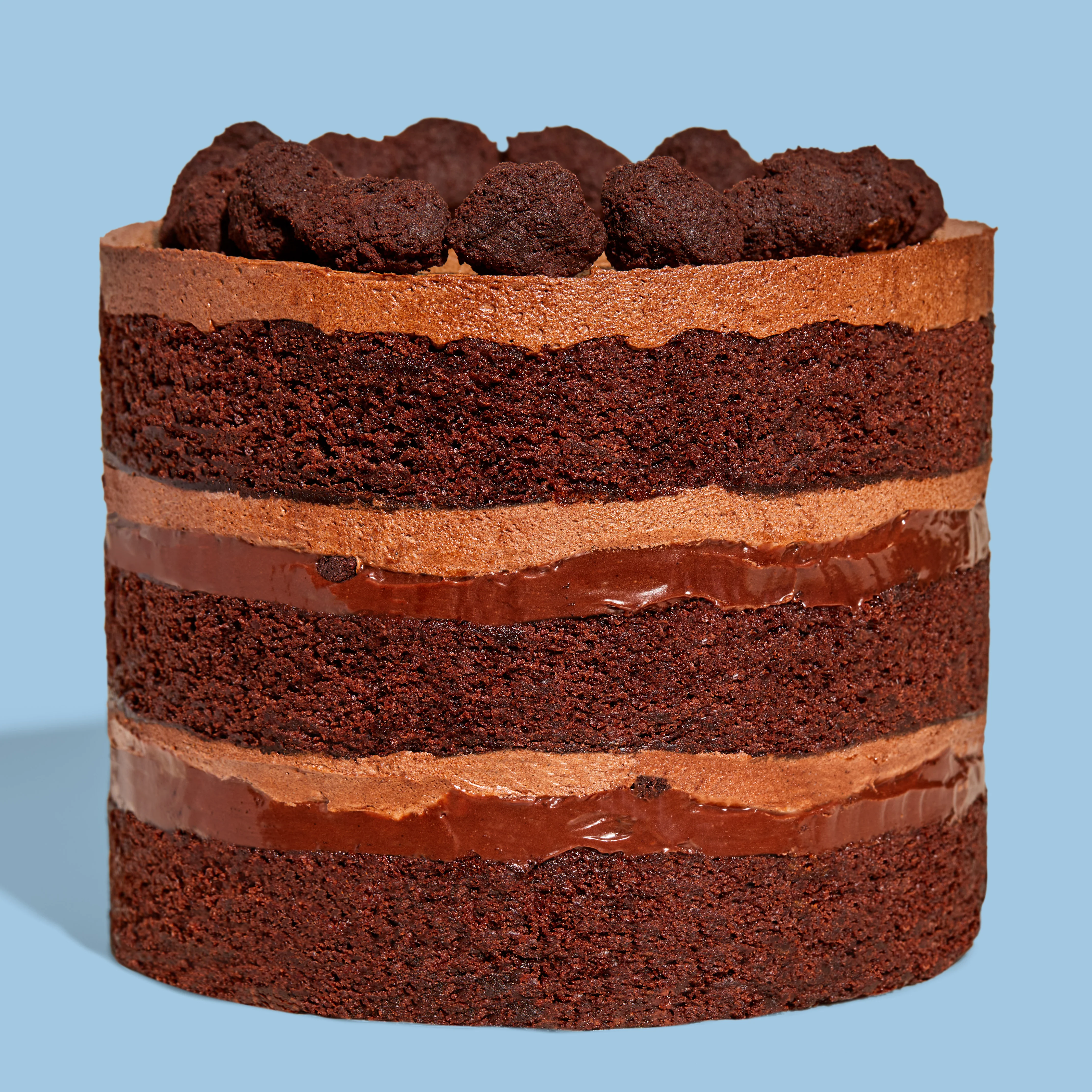 Quadruple Chocolate Cake Duo