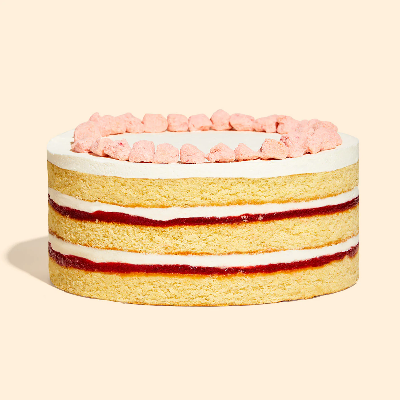 Strawberry Shortcake Cake